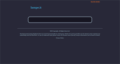 Desktop Screenshot of lampe.it