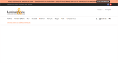 Desktop Screenshot of lampe.ca