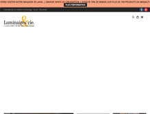 Tablet Screenshot of lampe.ca